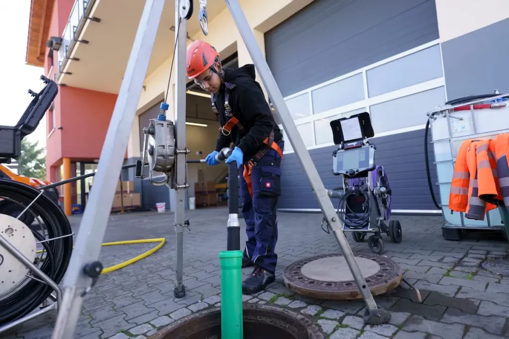 RMD Kanaltechnik bei de Arbeit