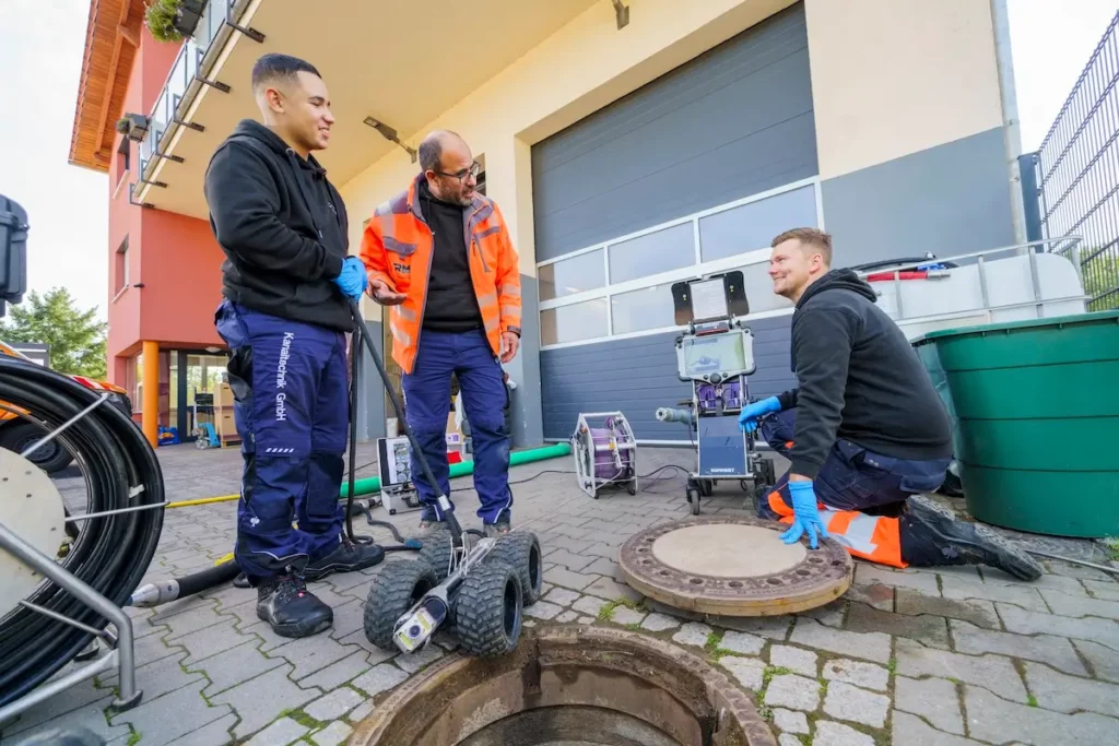 RMD Kanaltechnik bei der Arbeit
